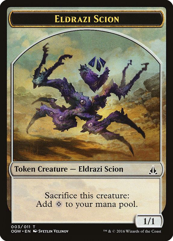 Eldrazi Scion Token OGW_3 Eldrazi Scion Token OGW_3