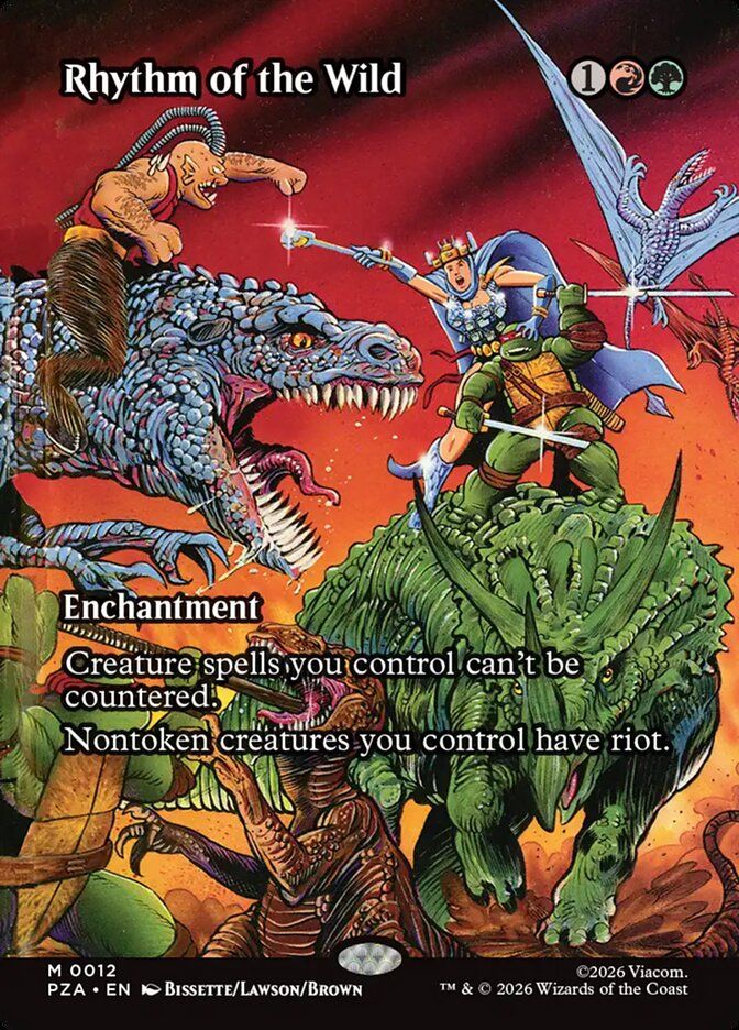 Rhythm of the Wild PZA_12 (Foil) Rhythm of the Wild PZA_12 (Foil)