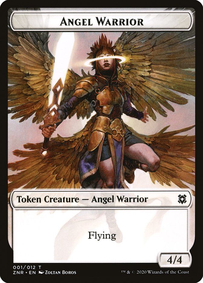Angel Warrior Token ZNR_1