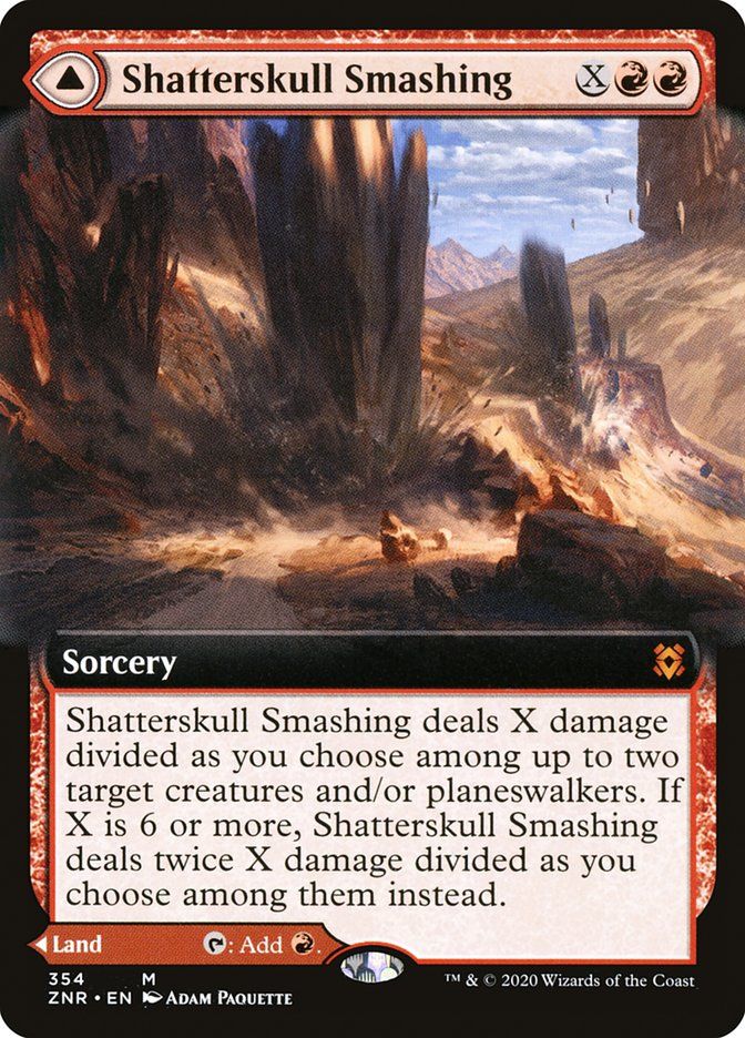 Shatterskull Smashing // Shatterskull, the Hammer Pass ZNR_354