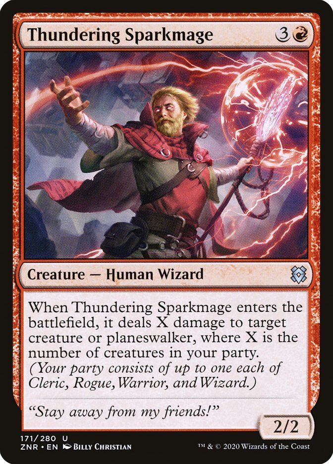 Thundering Sparkmage ZNR_171