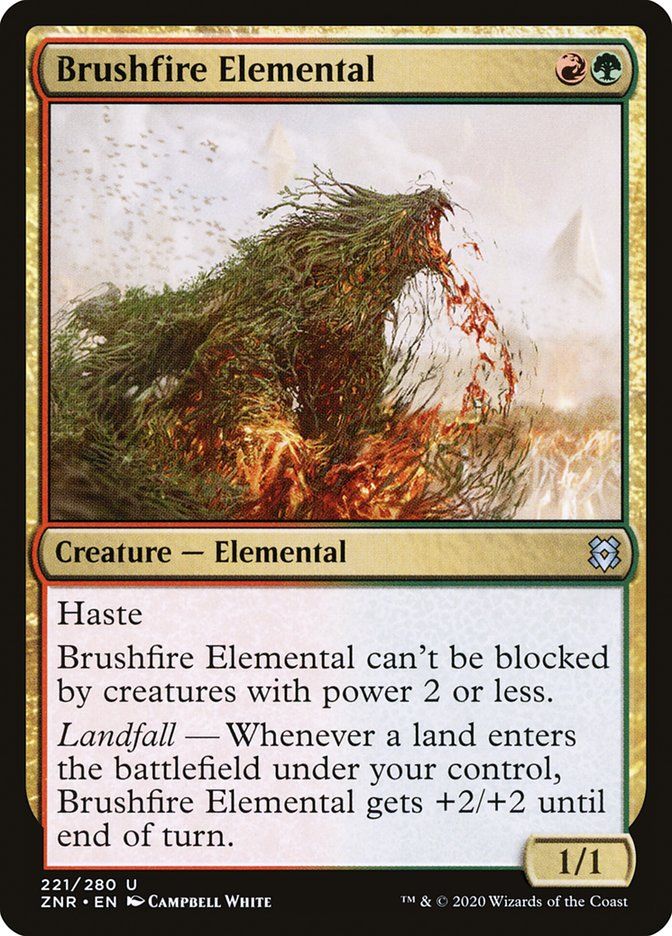 Brushfire Elemental ZNR_221