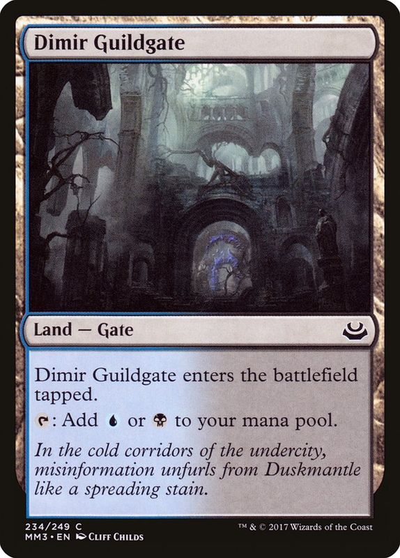 Dimir Guildgate MM3_234 Dimir Guildgate MM3_234