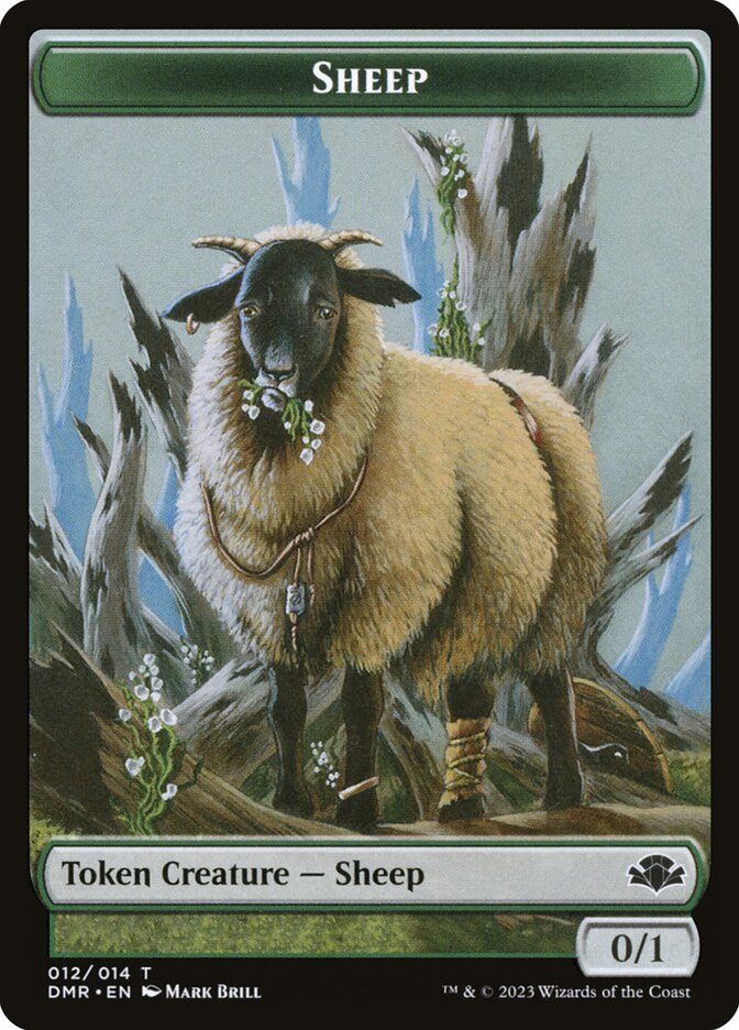 Sheep Token DMR_12 Sheep Token DMR_12