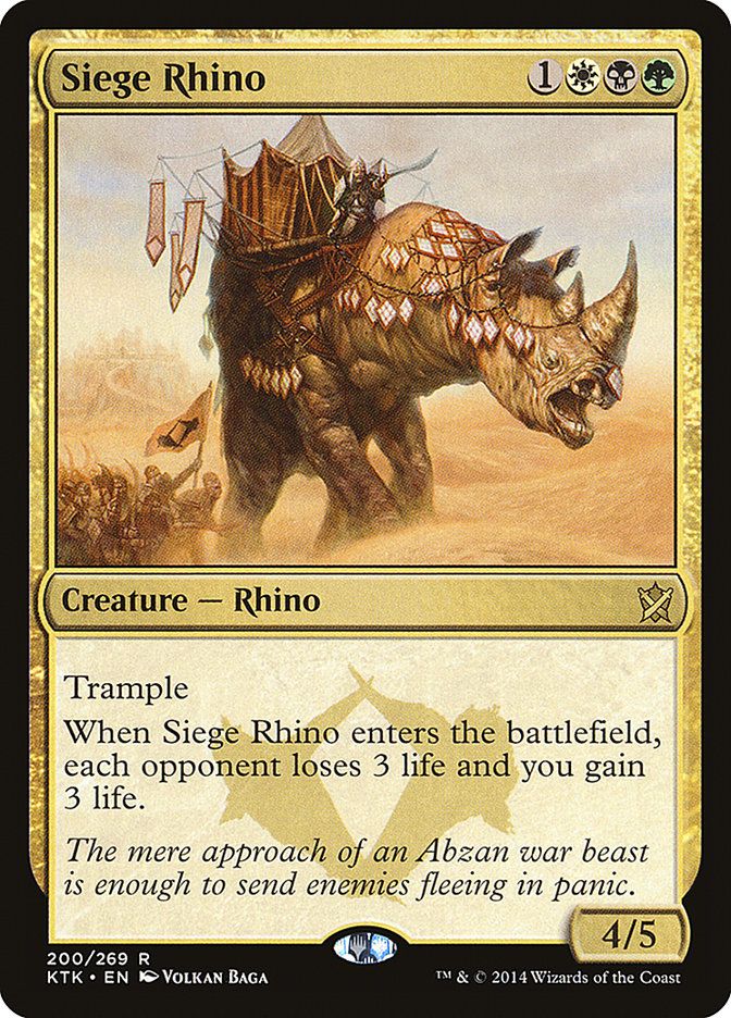 Siege Rhino KTK_200 Siege Rhino KTK_200