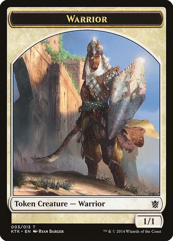 Warrior Token KTK_3