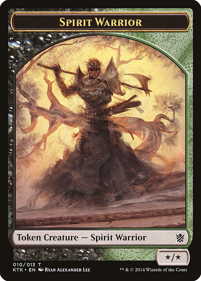 Spirit Warrior Token KTK_10