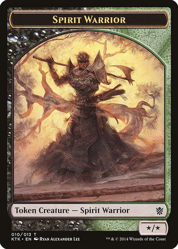 Spirit Warrior Token KTK_10