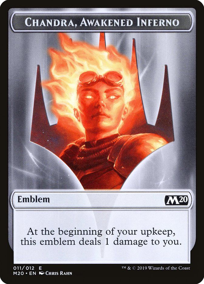 Chandra, Awakened Inferno Emblem Token M20_11