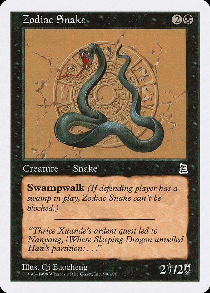 Zodiac Snake PTK_99 Zodiac Snake PTK_99