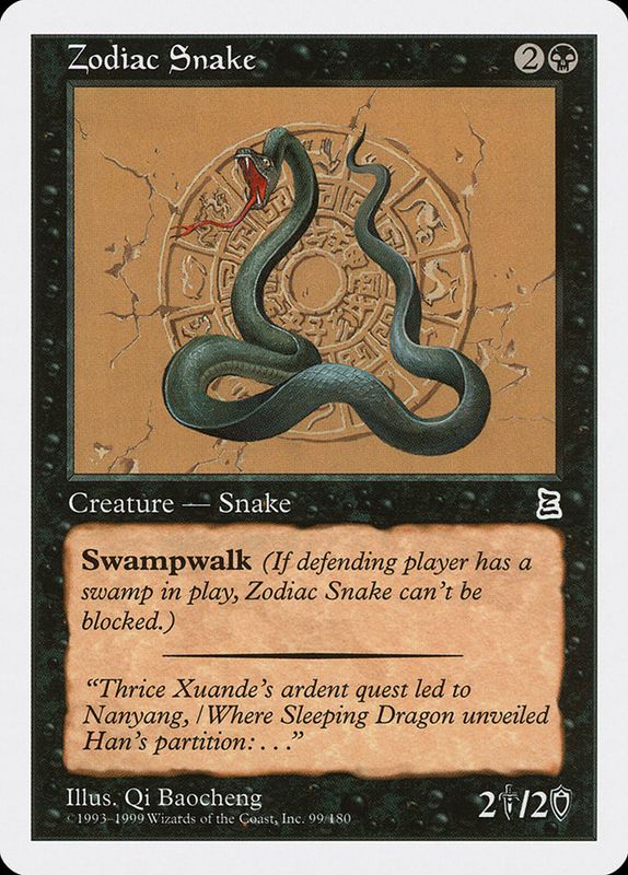 Zodiac Snake PTK_99