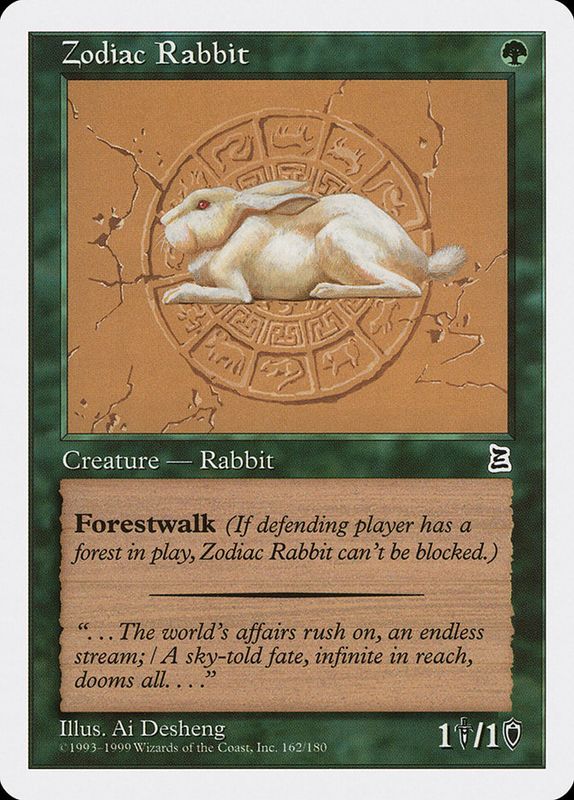 Zodiac Rabbit PTK_162