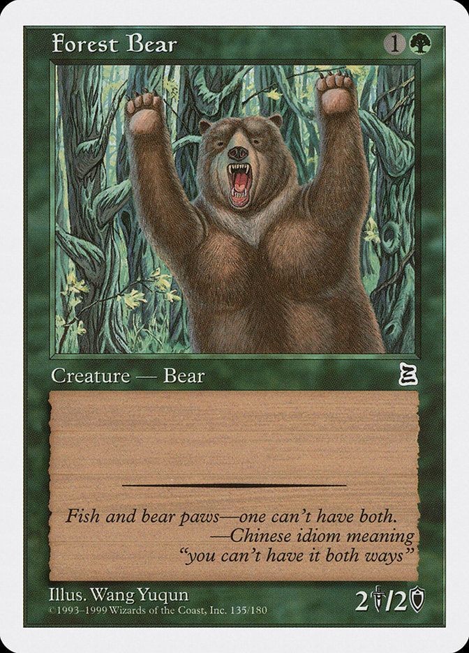 Forest Bear PTK_135 Forest Bear PTK_135