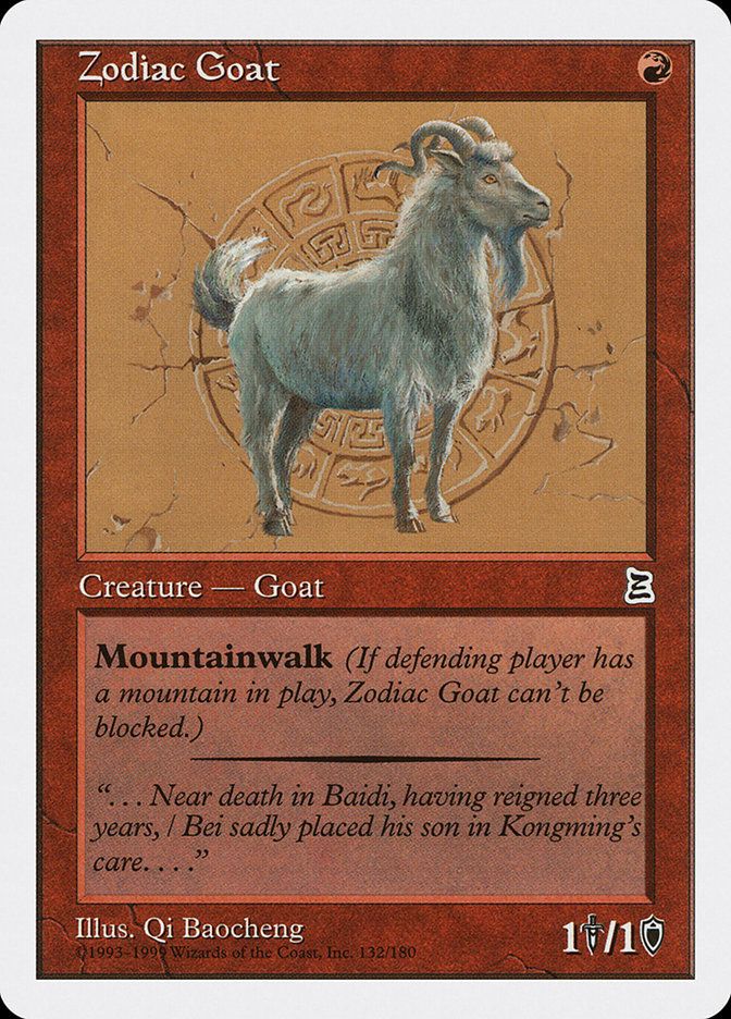Zodiac Goat PTK_132