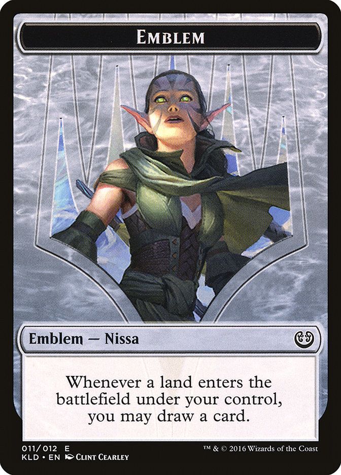 Nissa, Vital Force Emblem KLD_11 Nissa, Vital Force Emblem KLD_11