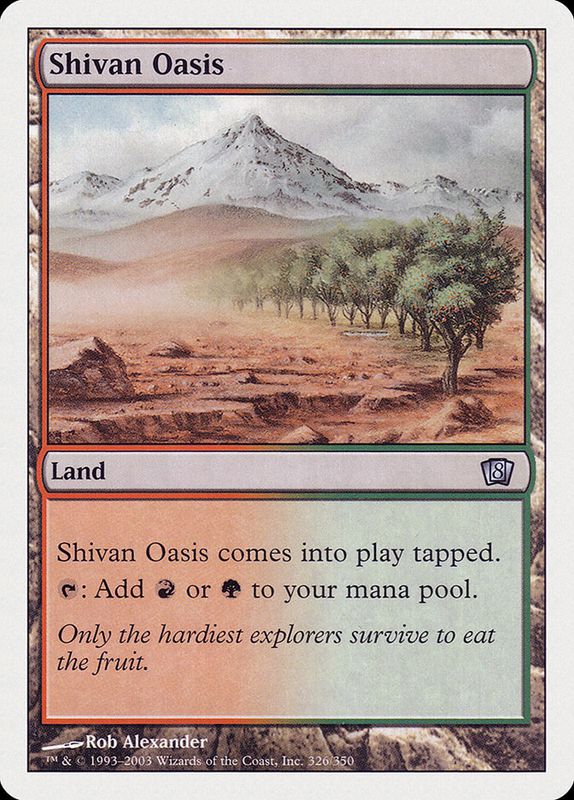 Shivan Oasis 8ED_326