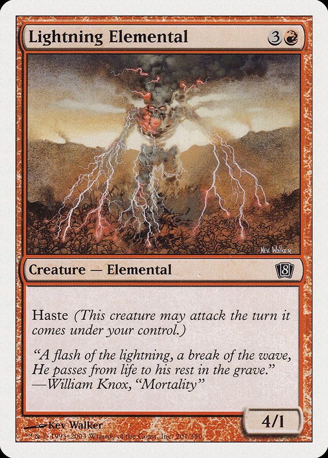 Lightning Elemental 8ED_201