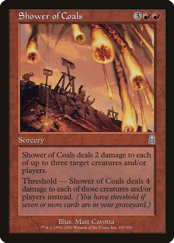 Shower of Coals ODY_221