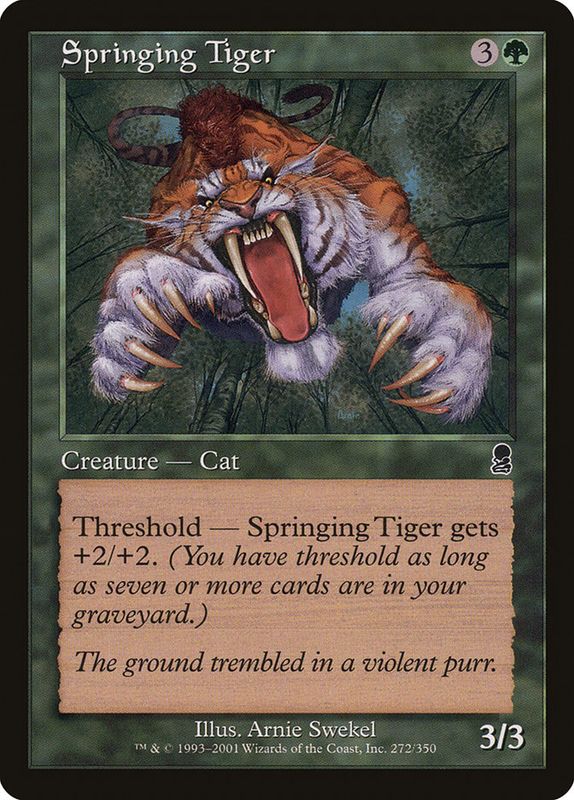 Springing Tiger ODY_272 Springing Tiger ODY_272