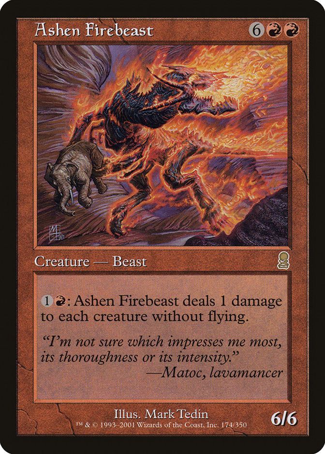 Ashen Firebeast ODY_174 Ashen Firebeast ODY_174