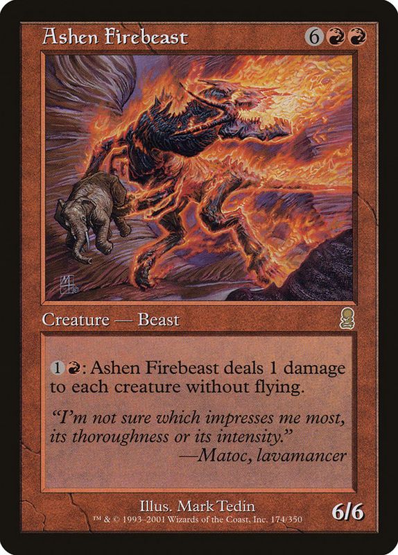 Ashen Firebeast ODY_174 Ashen Firebeast ODY_174