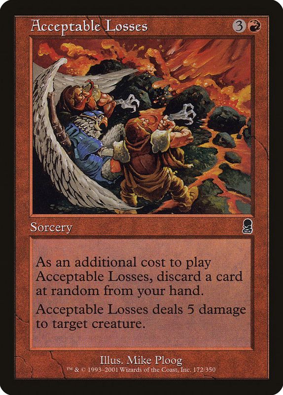 Acceptable Losses ODY_172 Acceptable Losses ODY_172