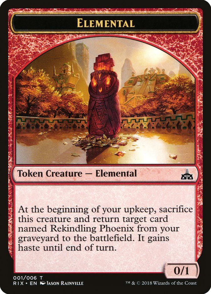Elemental Token RIX_1