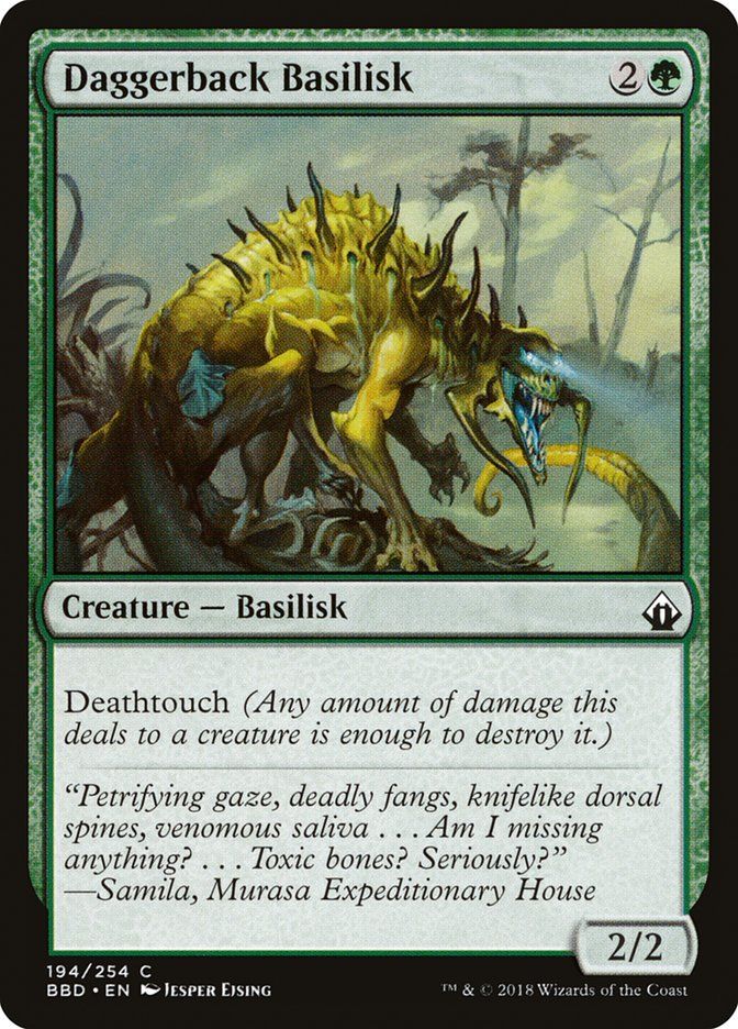 Daggerback Basilisk BBD_194
