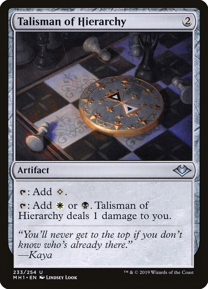 Talisman of Hierarchy MH1_233