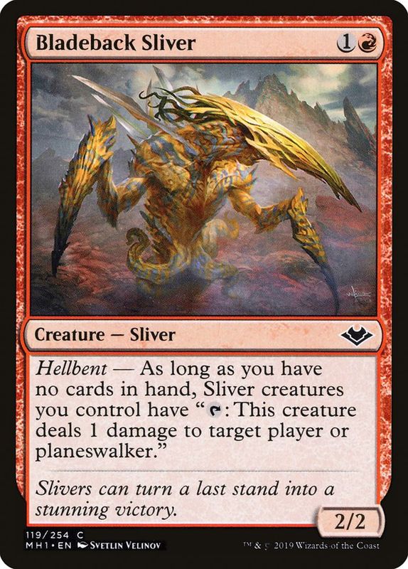 Bladeback Sliver MH1_119