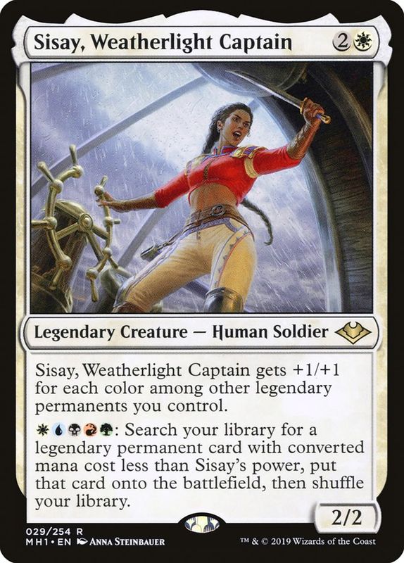 Sisay, Weatherlight Captain MH1_29
