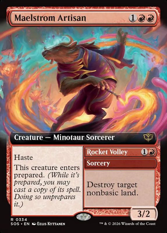 Maelstrom Artisan // Rocket Volley SOS_334