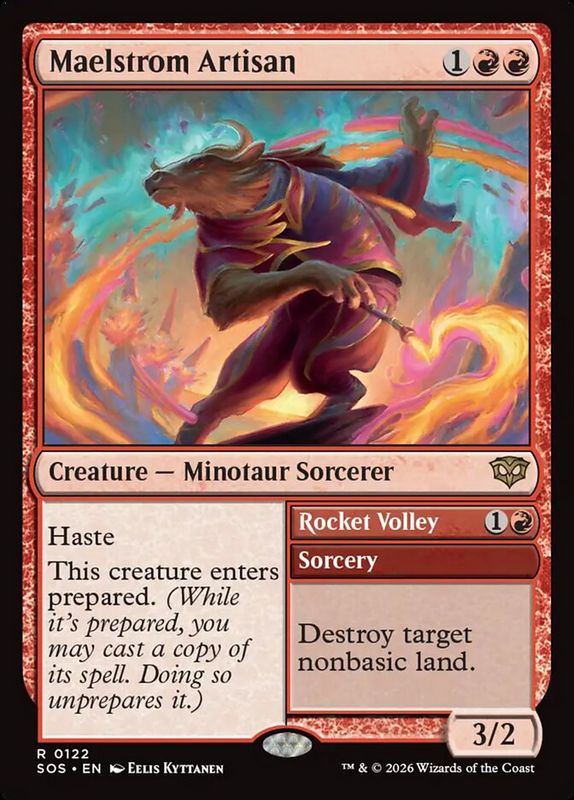 Maelstrom Artisan // Rocket Volley SOS_122