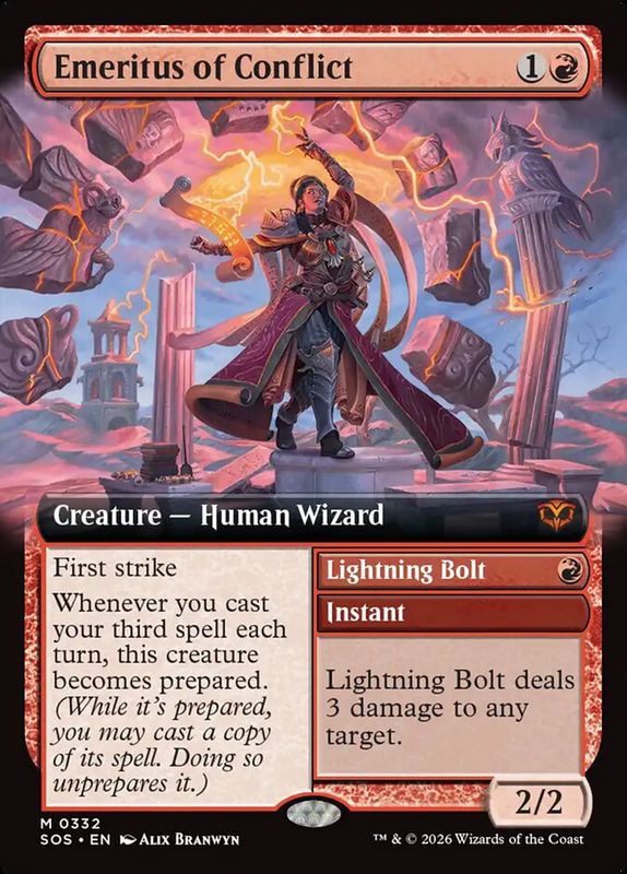 Emeritus of Conflict // Lightning Bolt SOS_332