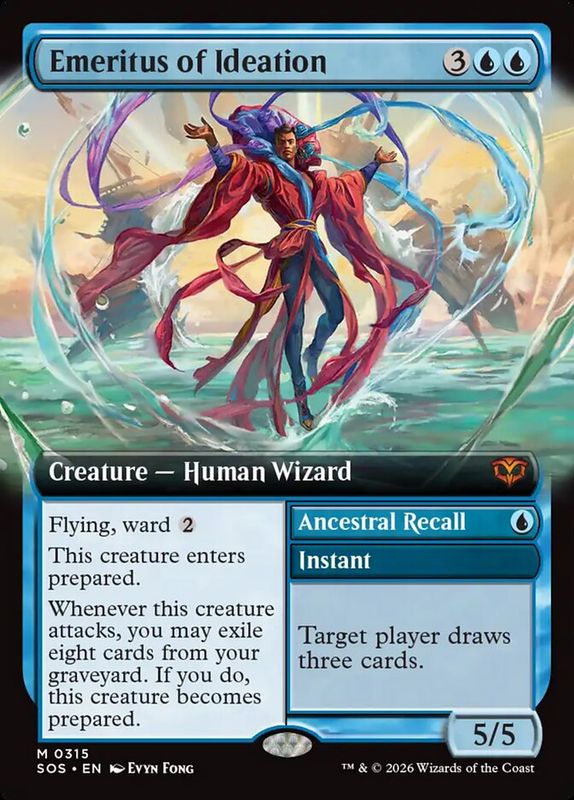 Emeritus of Ideation // Ancestral Recall SOS_315
