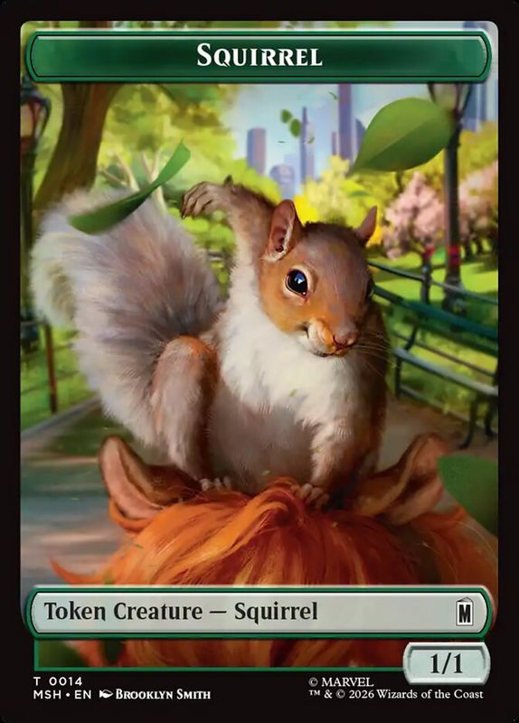 Squirrel Token MSH_14