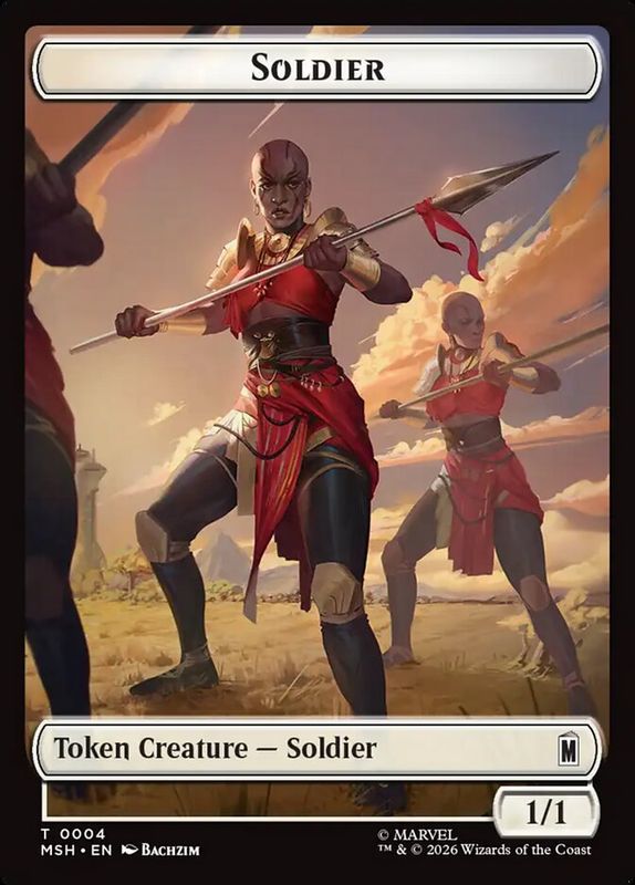 Soldier Token MSH_4