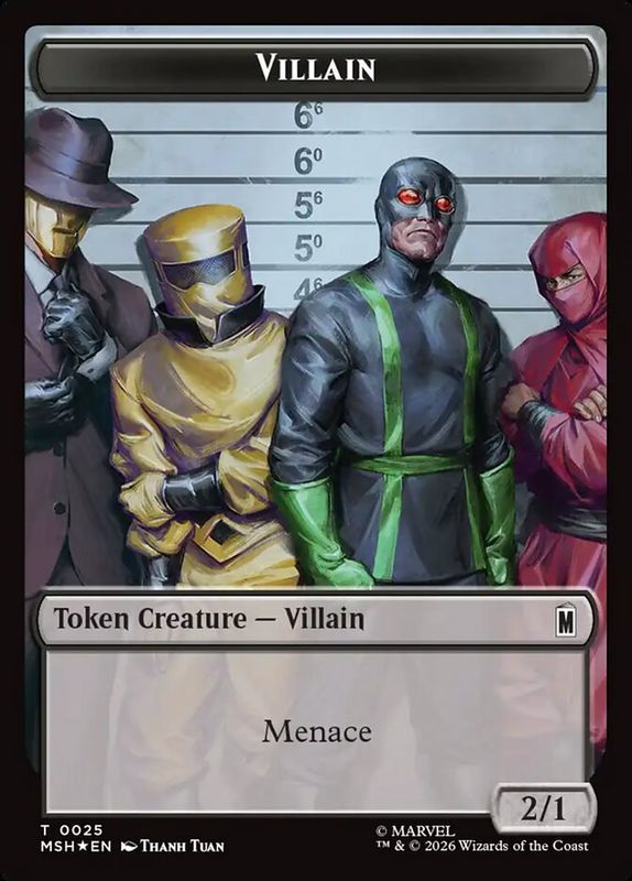 Villain Token MSH_25