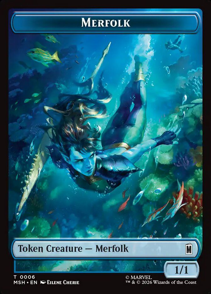 Merfolk Token MSH_6