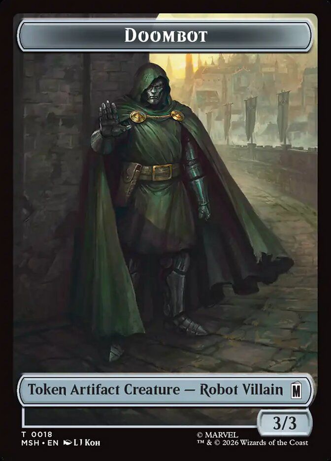 Doombot Token MSH_18