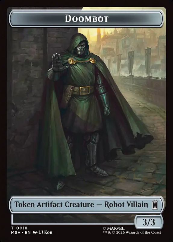 Doombot Token MSH_18