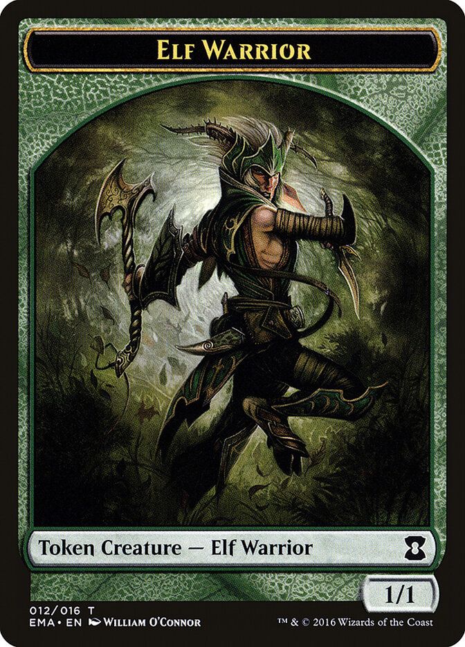 Elf Warrior Token EMA_12