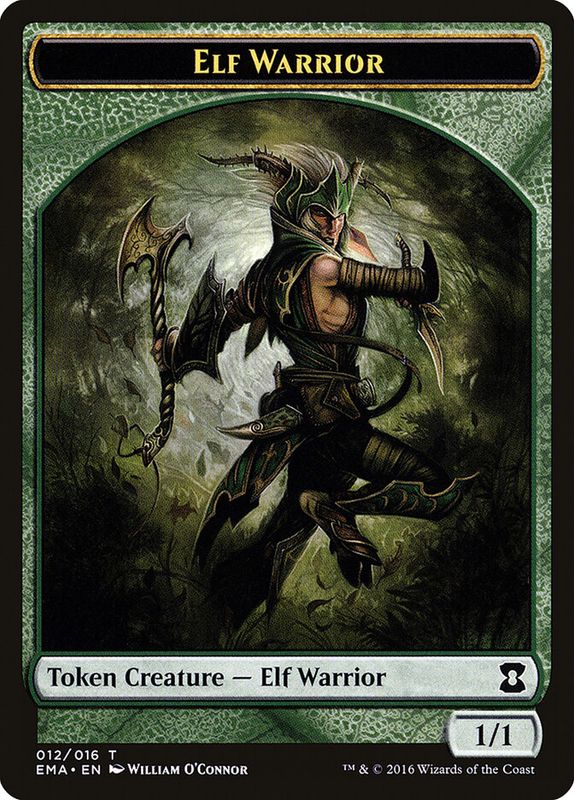 Elf Warrior Token EMA_12