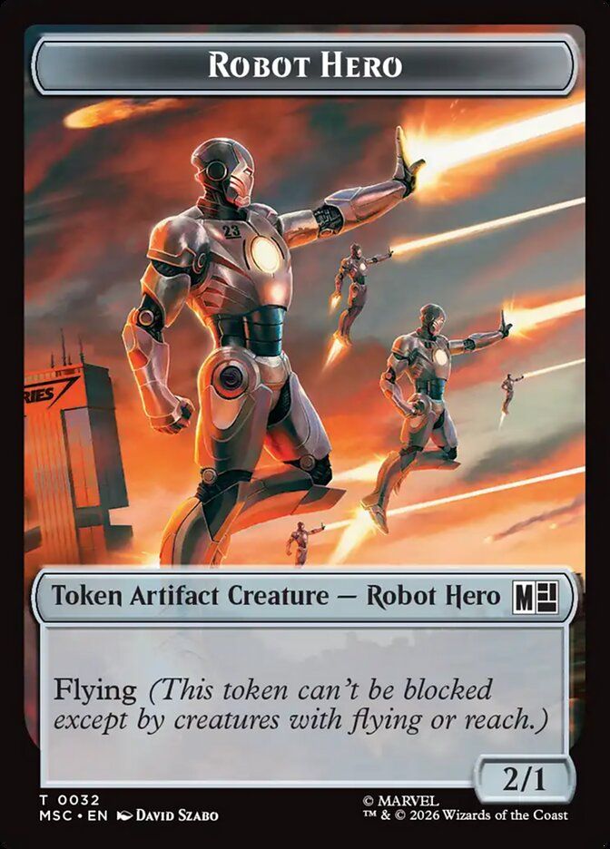 Robot Hero Token MSC_32