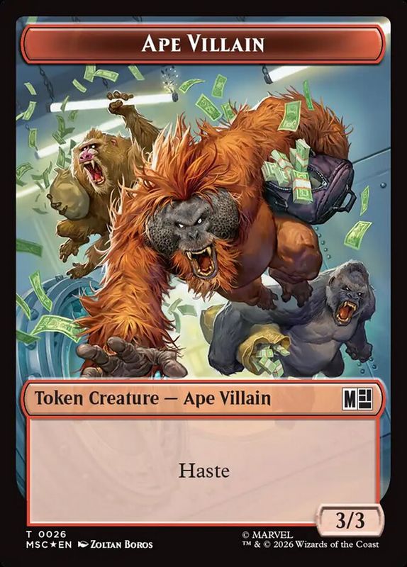 Ape Villain Token MSC_26