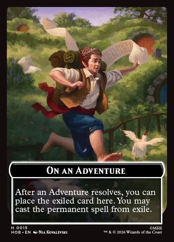 On an Adventure Token HOB_15