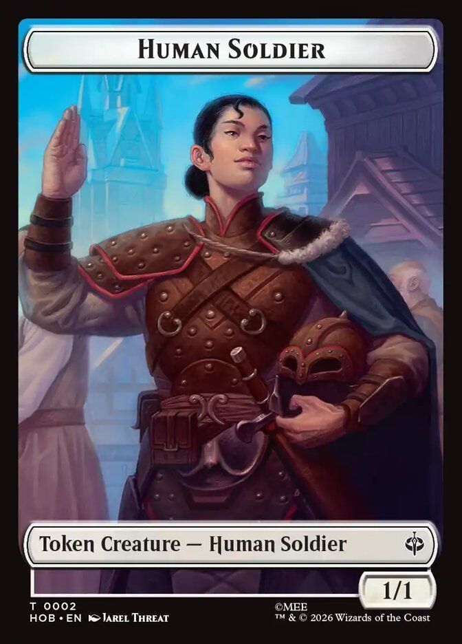 Human Soldier Token HOB_2