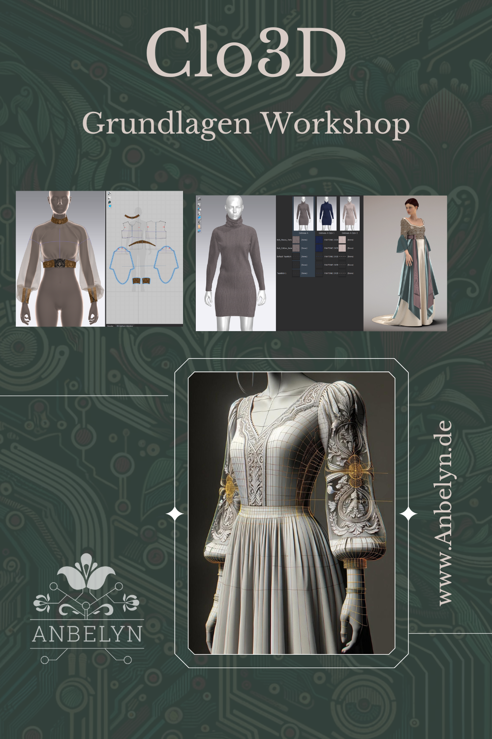 Clo3D Grundkurs Workshop/ Kurs