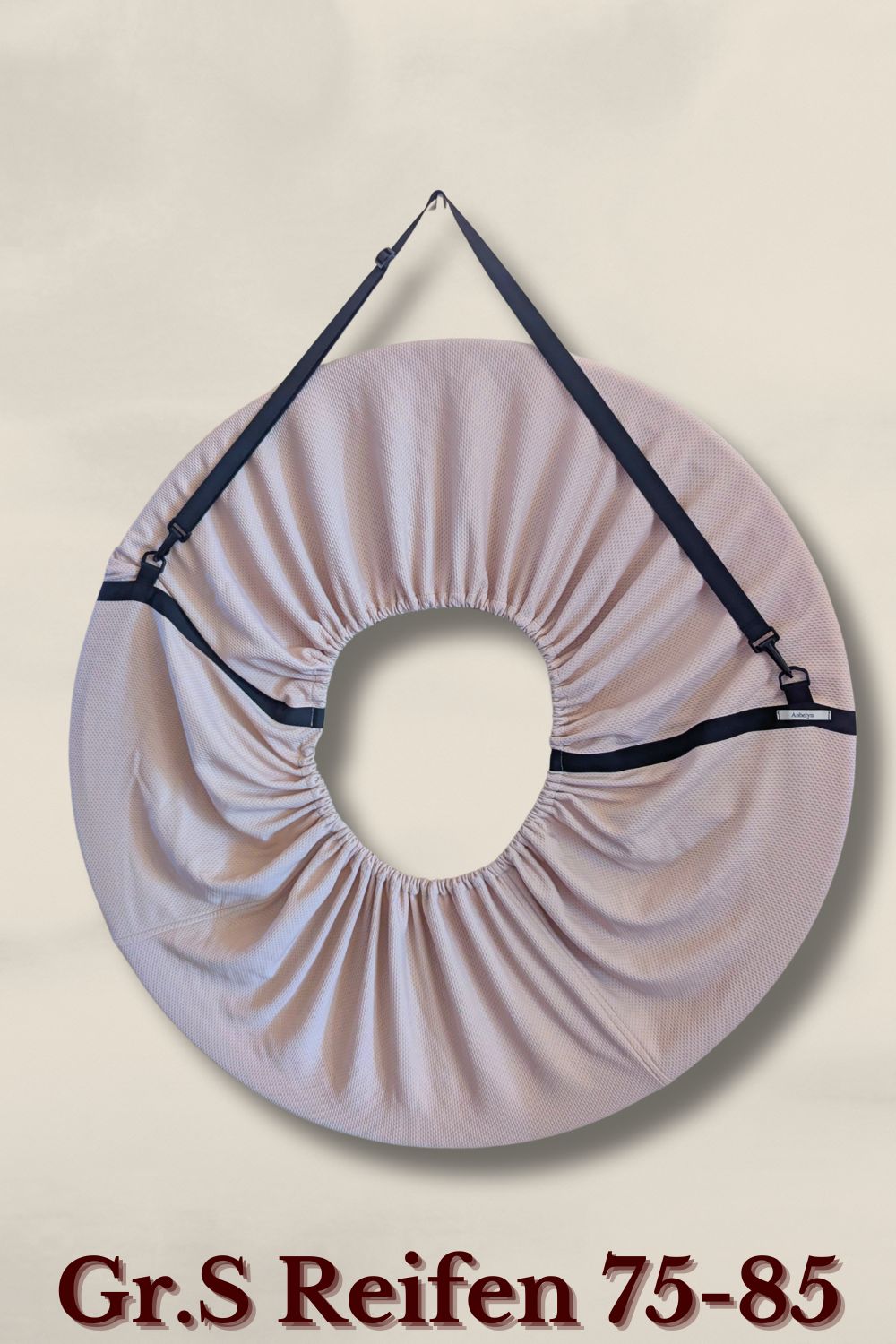 Waffle Nude Bag Gr. S – Die stylische Hula-Hoop-Tasche mit Waffel-Optik