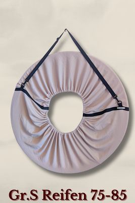 Waffle Nude Bag Gr. S – Die stylische Hula-Hoop-Tasche mit Waffel-Optik